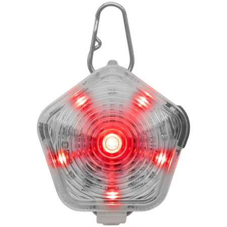 Lumière pour chien Ruffwear The Beacon™ Safety Light blanc Clear Lake