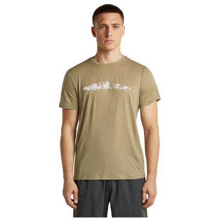 T-shirt homme Icebreaker Men Merino 150 Tech Lite SS Tee The Peaks