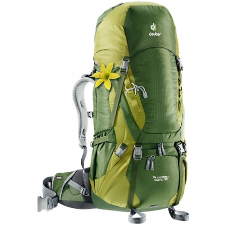 Sac à dos femmes Deuter Aircontact 50+10 SL (2018) green