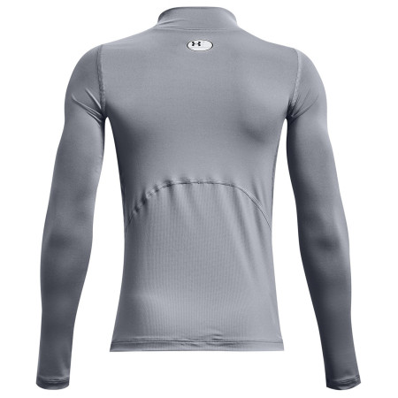 T-shirt fonctionnel enfant Under Armour HG Armour Mock LS Gray