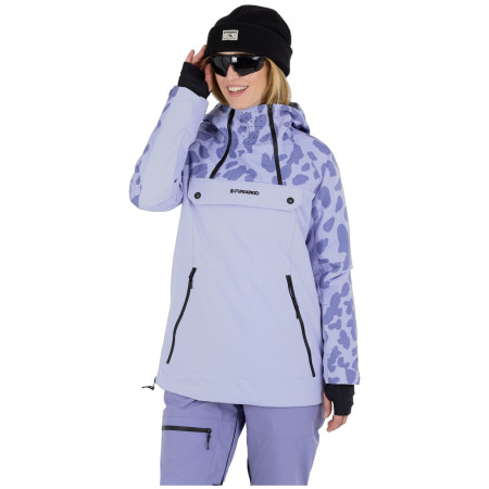 Veste de ski femme Fundango Fayette ECO Anorak violet verbena