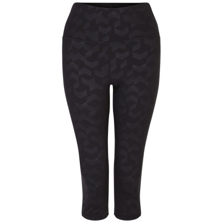 Leggings 3/4 femme Dare 2b Influential 3/4 noir / gris Black Chevron Print