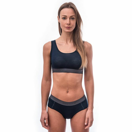 Soutien-gorge sport Sensor Merino Active Deep Blue