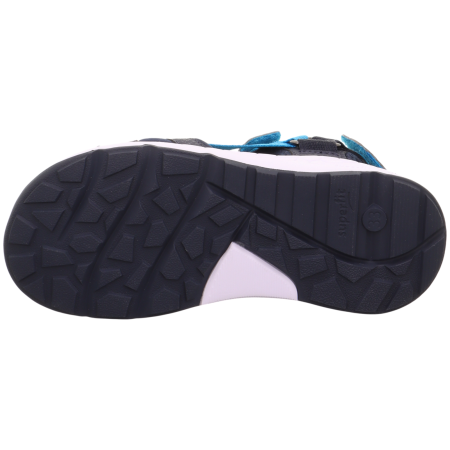 Sandales enfant Superfit Criss Cross Blue