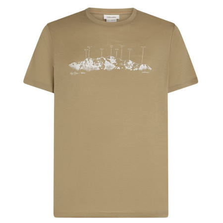 T-shirt homme Icebreaker Men Merino 150 Tech Lite SS Tee The Peaks