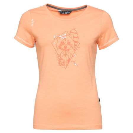 T-shirt femme Chillaz Gandia Little Bear Heart corail coral