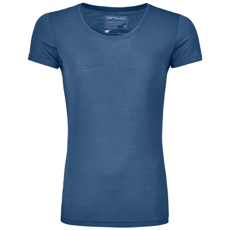 T-shirt fonctionnel femme Ortovox 150 Cool Clean Ts W bleue mountain blue