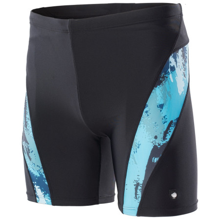 Maillot de bain homme Aquawave Fiero vert / bleu Black/Sea print