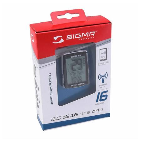Compteur vélo Sigma BC 16.16 STS/CAD bezdrátový