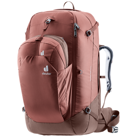 Sac à dos Deuter Access Pro 60 SL rouge / brun caspia-raisin
