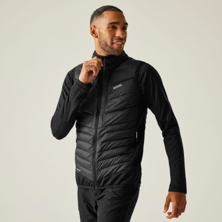 Gilet homme Regatta Leedre Hybrid B/W