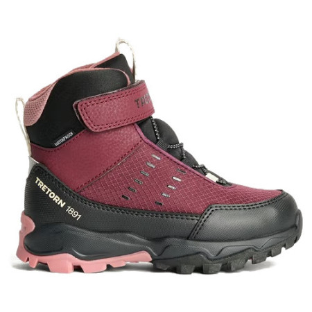 Bottes d'hiver enfant Tretorn Tero Mid Insulatd Burgundy rouge foncé 314/Burgundy