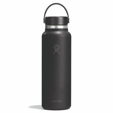 Thermos Hydro Flask 40 Oz Wide Flex Cap noir Black