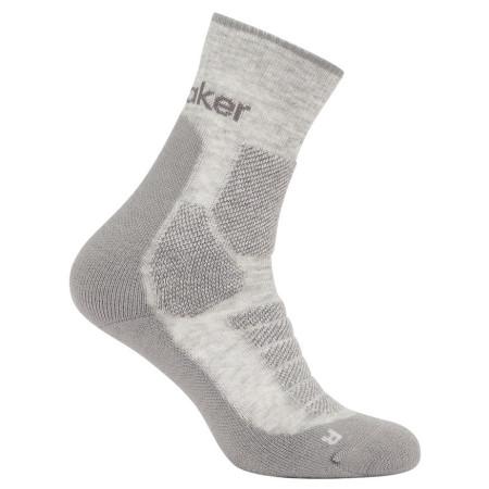 Chaussettes Icebreaker W Mer Hike+ Heavy Crew gris Bliz Hthr/Alloy