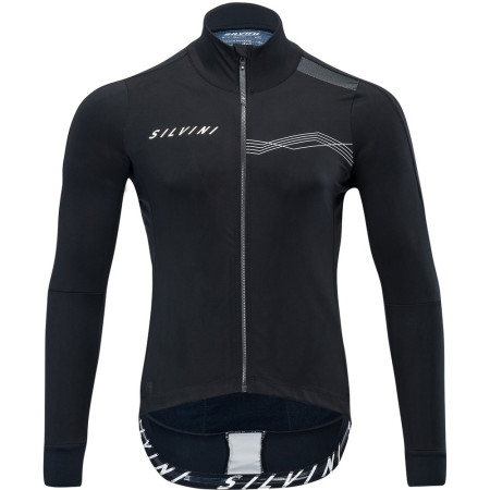 Veste vélo homme Silvini Ghisallo noir / blanc Blackwhite