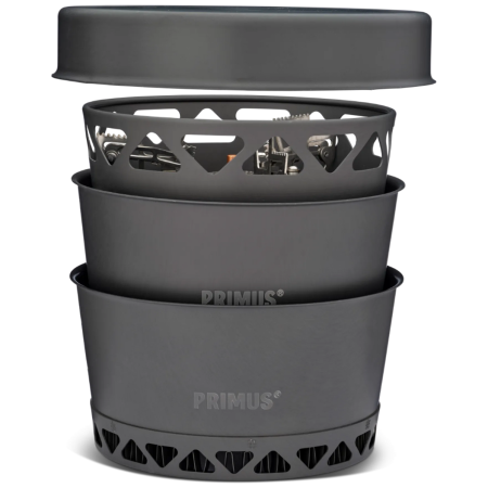 Set cuisine Primus Primetech Stove Set II 2x1.3 L w. pan