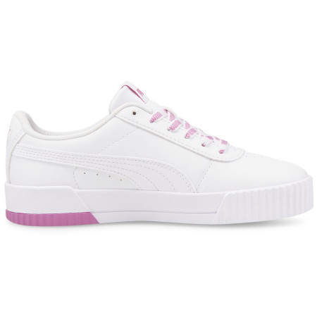 Chaussures femme Puma Carina Logomania blanc / rose white