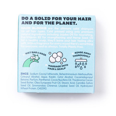 Shampoing Totally Solid Solid Shampoo - Peppermint