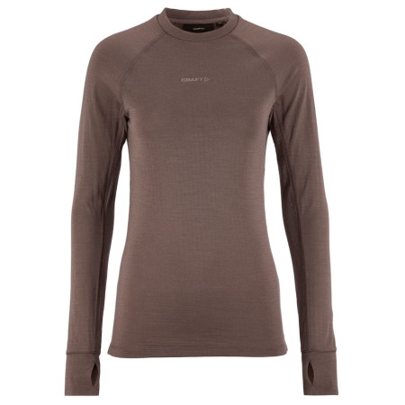 T-shirt fonctionnel femme Craft Wool Comfort Rn LS W brun Brown