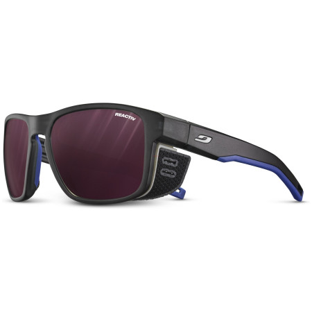 Lunettes soleil Julbo Shield M Ra 0-4 Hc vert / bleu black translu/blue/white