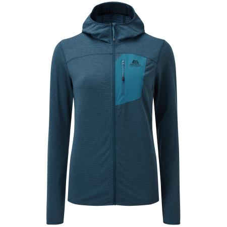 Sweat-shirt femme Mountain Equipment Lumiko Hooded W's Jacket bleu clair MeMajolica/AltoBlue