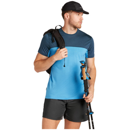 T-shirt fonctionnel homme Icebreaker Men Merino 125 Cool-Lite™ Sphere III SS Tee Colour Block