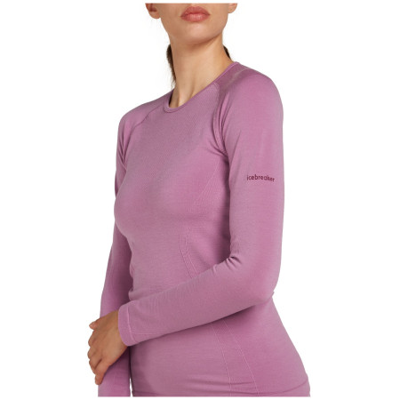 T-shirt fonctionnel femme Icebreaker W Mer 260 Zoneknit Seamless LS Crewe