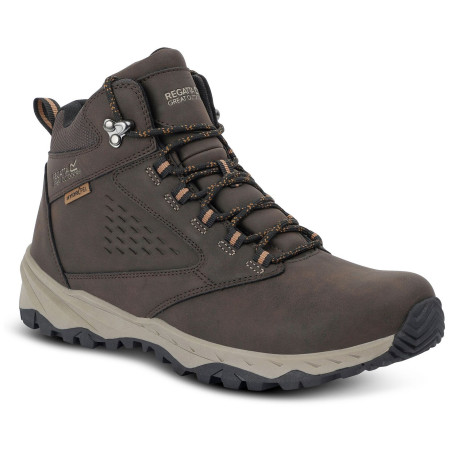 Chaussures homme Regatta Amble Boot WP brun foncé Peat/Tan
