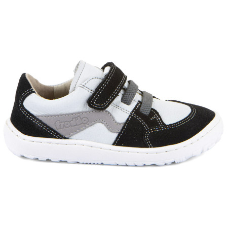 Baskets pour enfant Frodo Barefoot river White/Black
