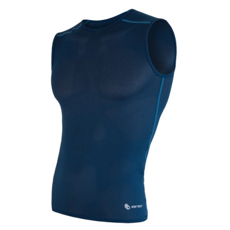 Débardeur homme Sensor Coolmax Fresh Air bleue Darkblue