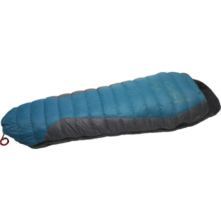 Sac de couchage en plumes Warmpeace Viking Blanket 195 cm pétrole