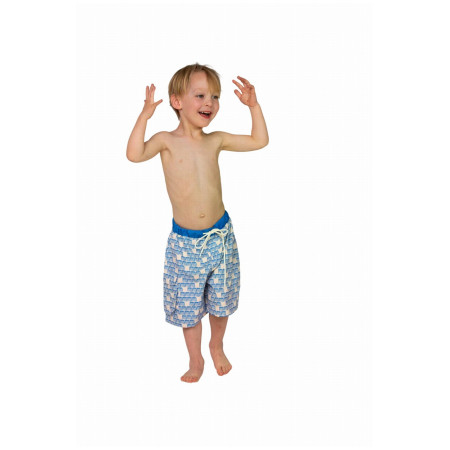 Maillot bain enfant DucKsday Manta Boardshort Boy bleu / blanc Blue/Off White