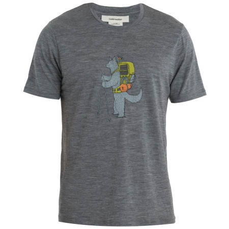 T-shirt homme Icebreaker M Mer 150 Tech Lite II SS Tee Tech Head girs Gritstone Hthr