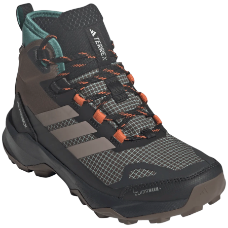 Bottes randonnée femme Adidas Skychaser Ax5 Mid Gtx Clima W vert / brun EARSTR/TRABRN/PURTEA