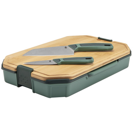 Ensemble Gerber Compleat Cutting Board Set vert