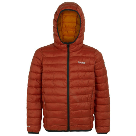 Veste d'hiver enfants Regatta Junior Hooded Marizion Rooibos Tea orange Rooibos Tea(Black)