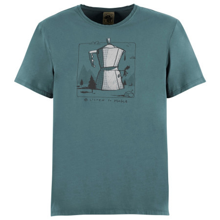 T-shirt homme E9 Moka bleu / gris Slate-891