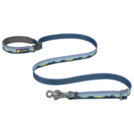 Laisse pour chien Ruffwear Crag EX™ Leash bleu / violet Alpine Dawn