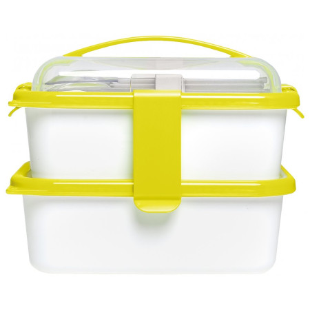 Boîte repas Omada Sanaliving Box Set jaune Verde Acido