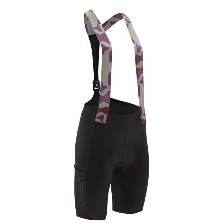 Short vélo femme Silvini Salia vert Black