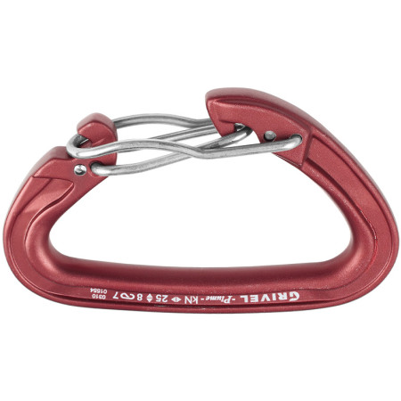 Mousqueton Grivel K3G Plume Twin Gate rouge