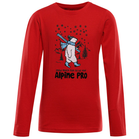 T-shirt enfant Alpine Pro Ecco 2 Red rouge ČERVENÁ