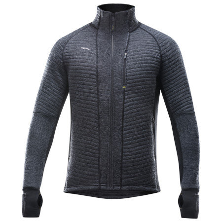 Sweatshirt fonctionnel homme Devold Tinden Spacer Man Jacket vert Anthracite