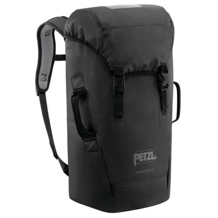 Sac à dos robuste et imperméable Petzl Transport 30L noir black