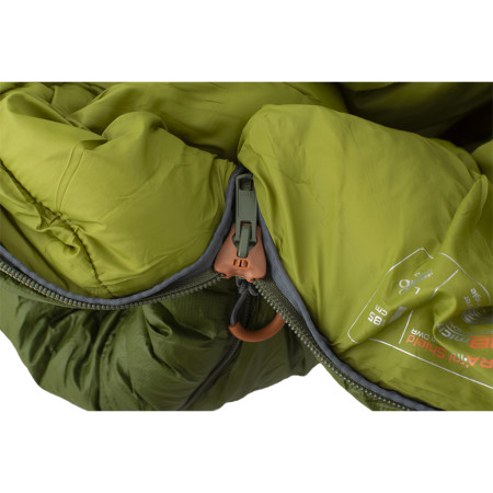Sac de couchage en plumes Pinguin Lava 350 175 cm