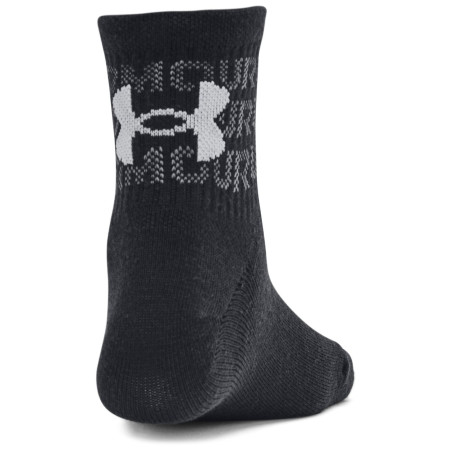 Chaussettes enfant Under Armour Yth UA Essential 6Pk Qtr Black