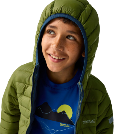 Veste d'hiver enfants Regatta Junior Hooded Marizion Golden Cypress