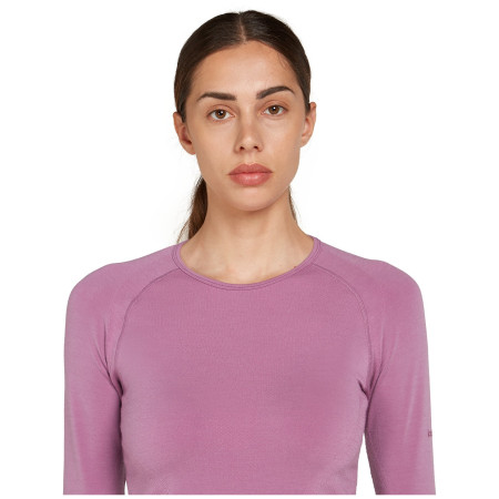 T-shirt fonctionnel femme Icebreaker W Mer 260 Zoneknit Seamless LS Crewe