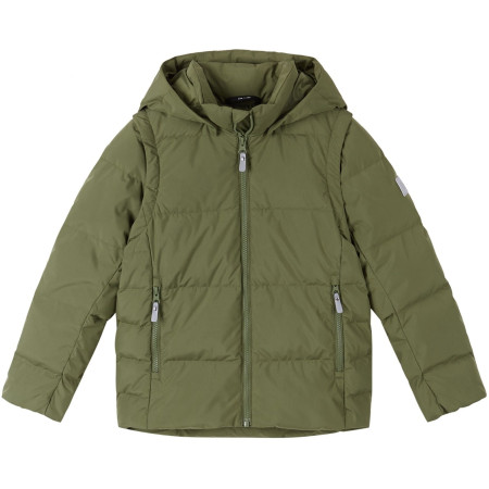 Veste d'hiver garçon Reima Porosein green Khaki Green