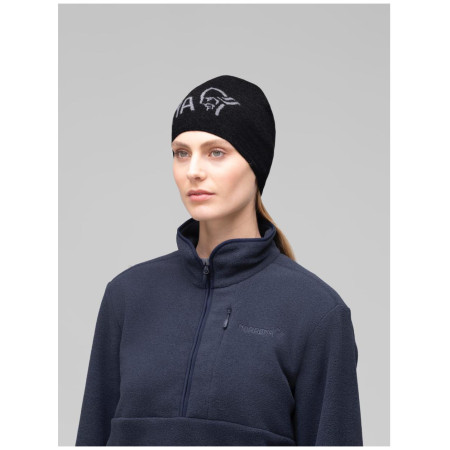 Bonnet Norrona 29 light merinoUll logo Beanie